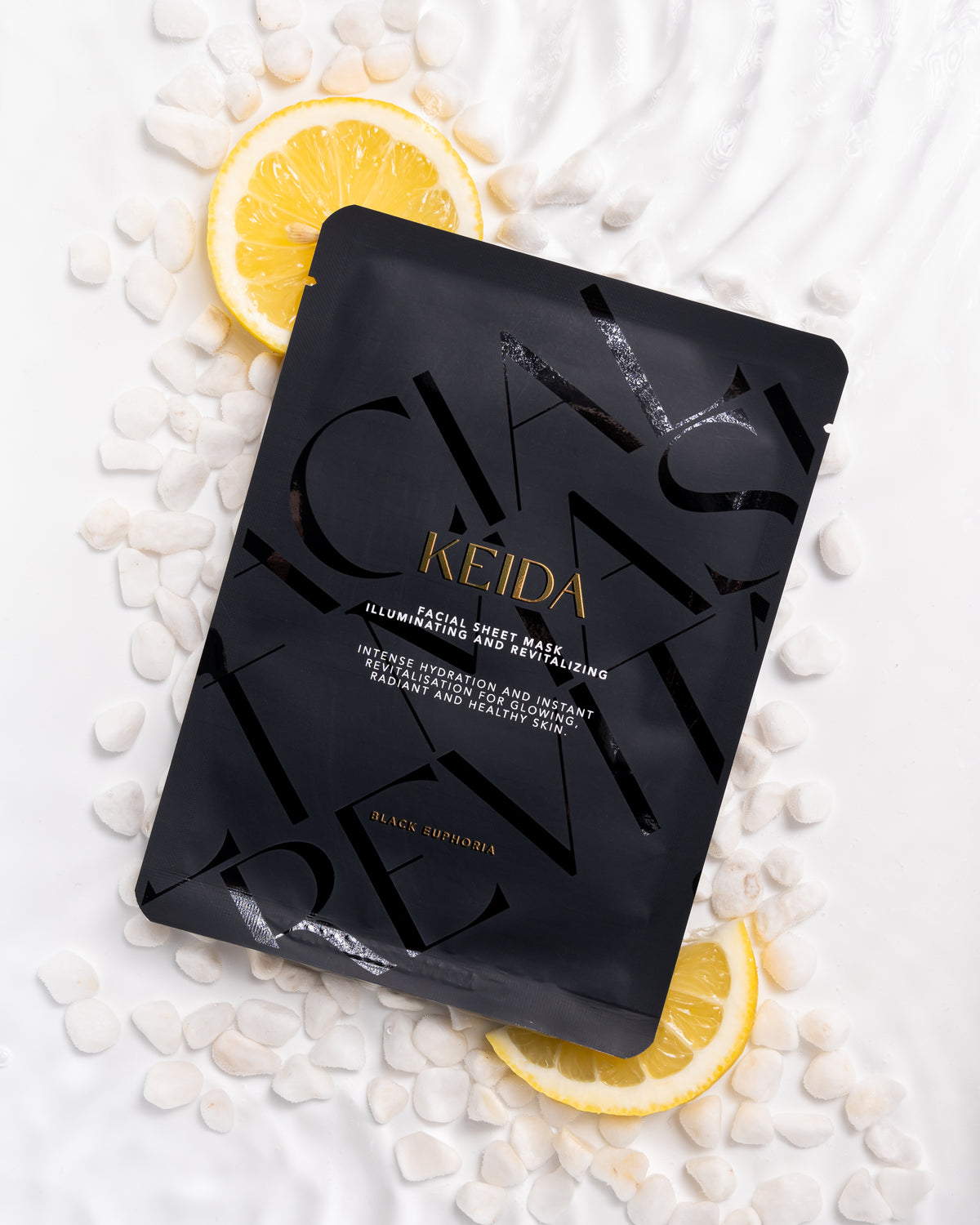 Black Euphoria Vitamin C & Hyaluronic Acid Sheet Face Mask